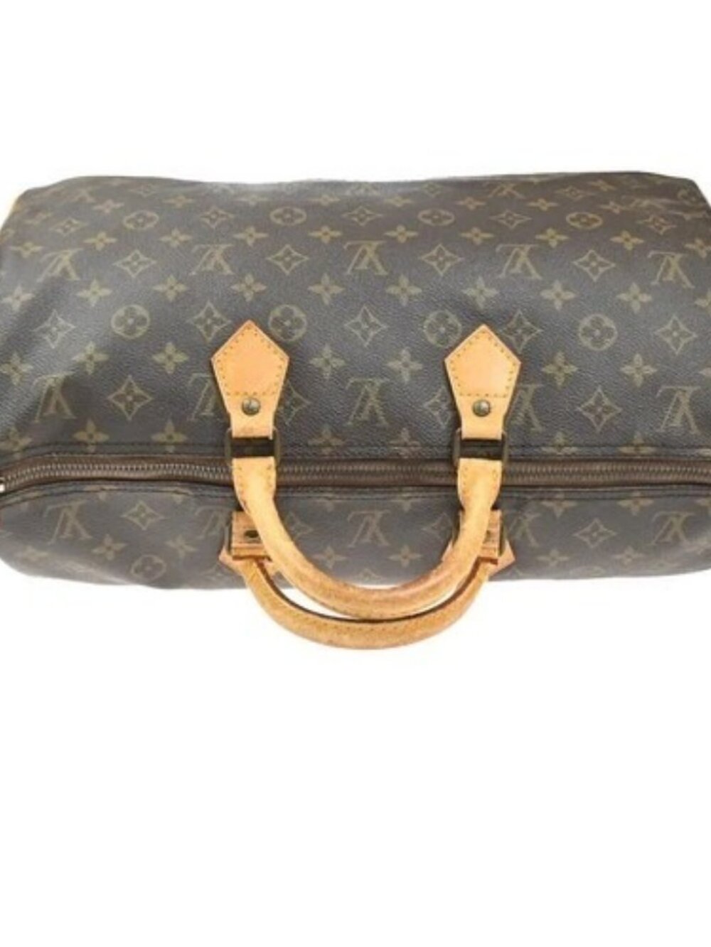 LOUIS VUITTON Speedy 40 Travel Hand Bag Monogram Leather Brown M41522 72MA515 - Picture 5 of 16
